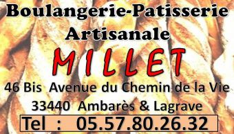 Logo Boulangerie Patisserie Millet